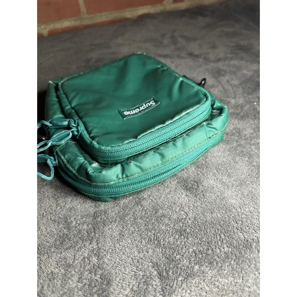 Supreme Cordura Dark Teal Shoulder 2017 Bag Crossbody Men’s Rare Pouch Zipper